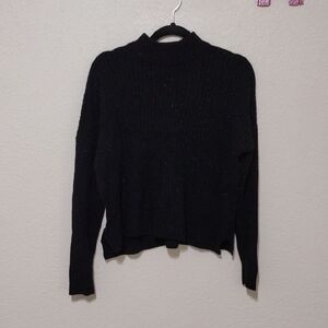 Madewell Black Crew Neck Sweater